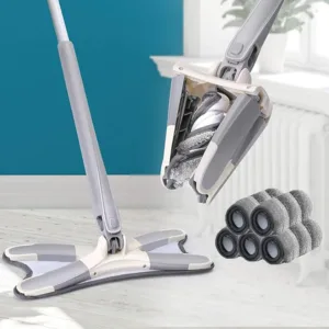 X-type Flat Floor Mop for Hardwood Wood Ceramic Tiles